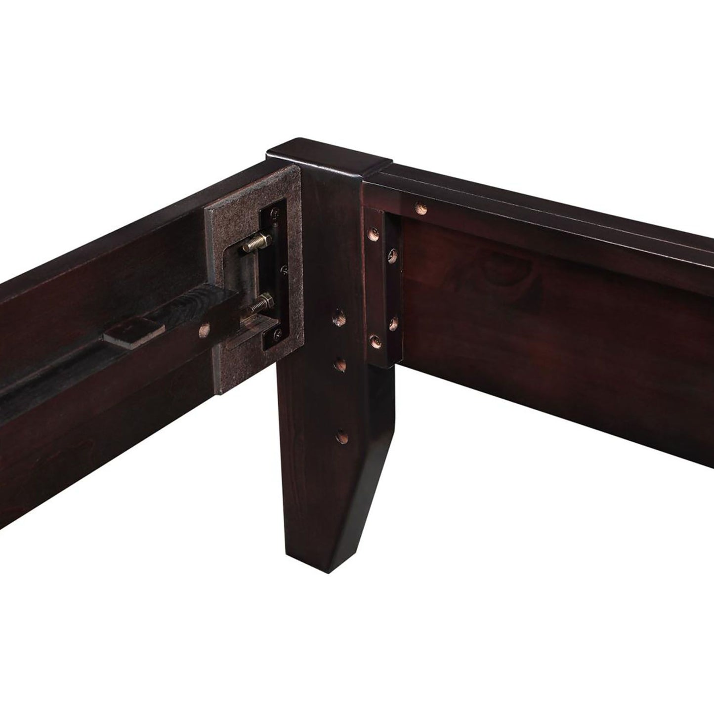 Cappuccino Queen Platform Bed image 7