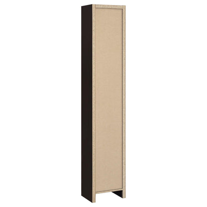 Cappuccino Rectangular Bookcase image 6