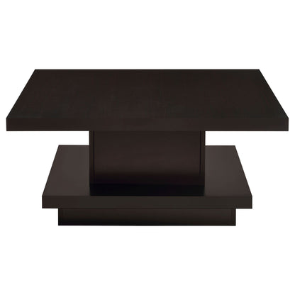 Cappuccino Square Coffee Table image 4