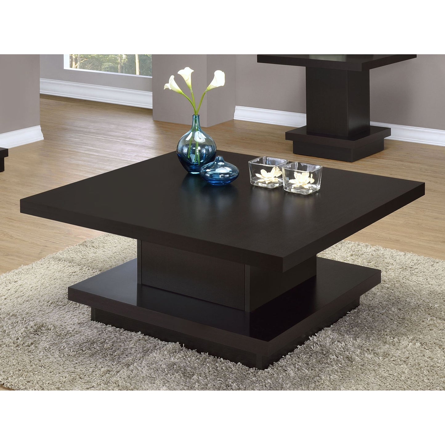 Cappuccino Square Coffee Table image 1