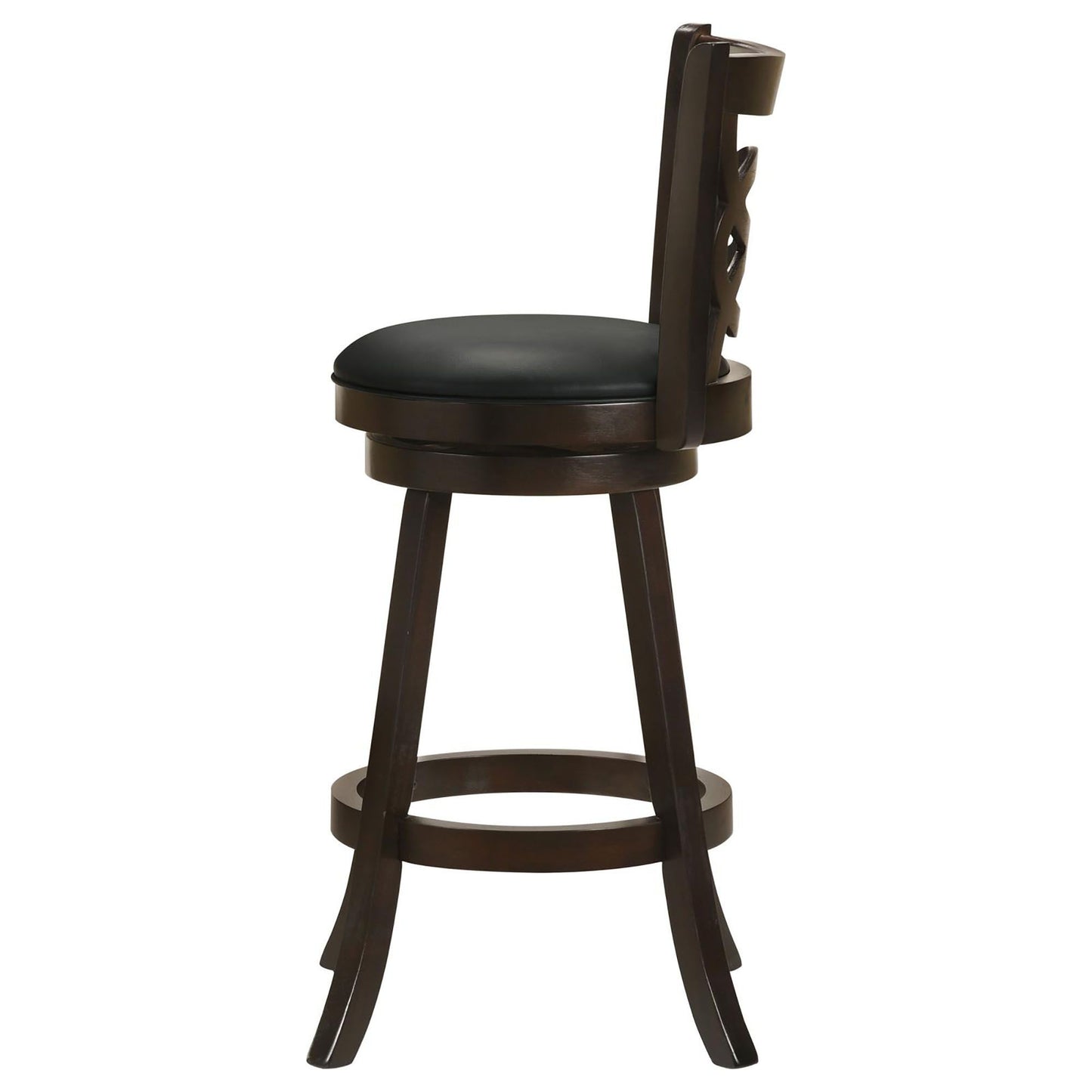 Cappuccino Swivel Bar Height Stool (Set of 2) image 7