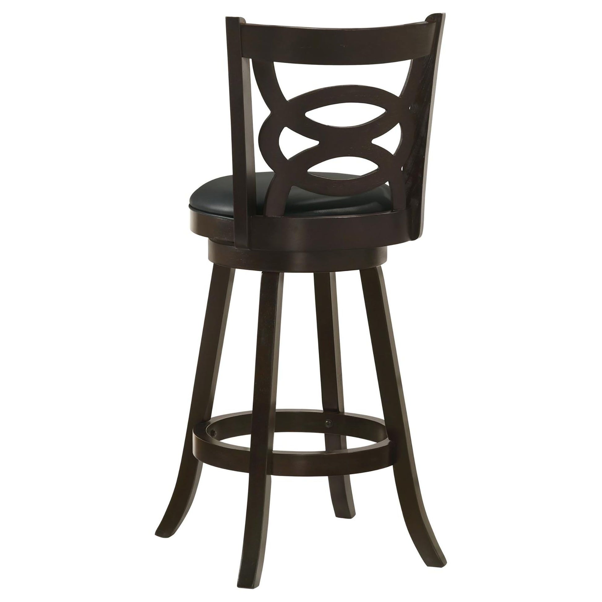 Cappuccino Swivel Bar Height Stool (Set of 2) image 9