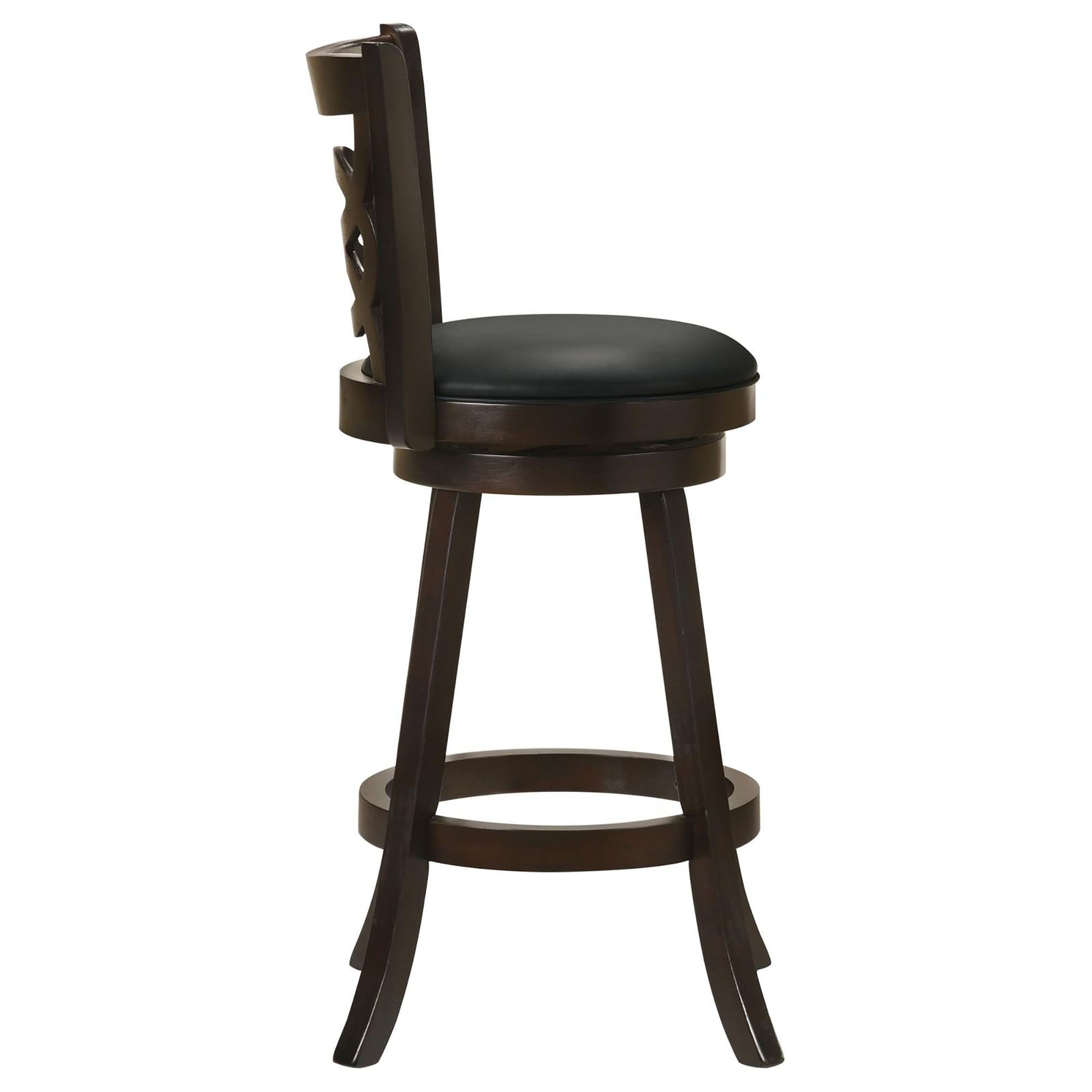 Cappuccino Swivel Bar Height Stool (Set of 2) image 6