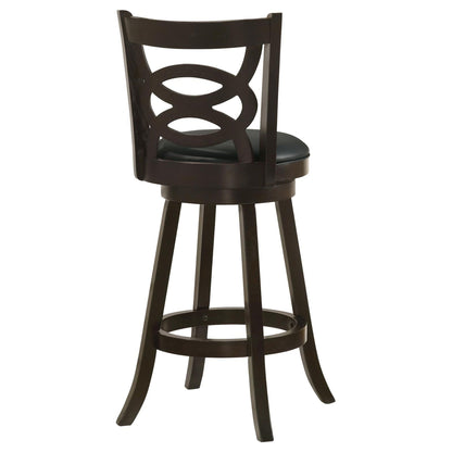 Cappuccino Swivel Bar Height Stool (Set of 2) image 8