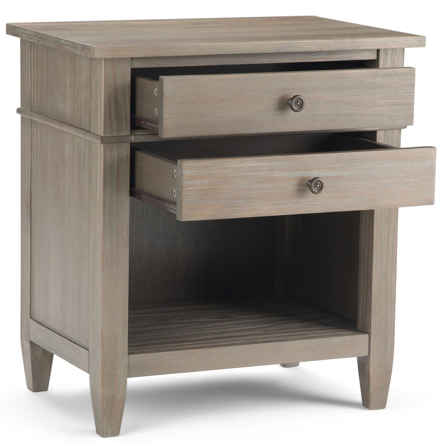 Carlton - Bedside Table - Distressed Grey image 7