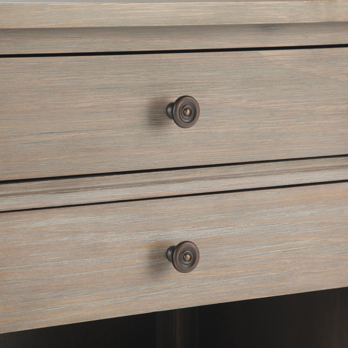 Carlton - Bedside Table - Distressed Grey image 2