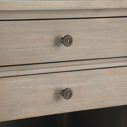 Carlton - Bedside Table - Distressed Grey image 2