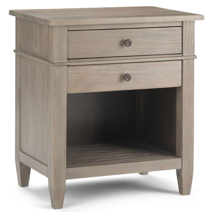 Carlton - Bedside Table - Distressed Grey image 1
