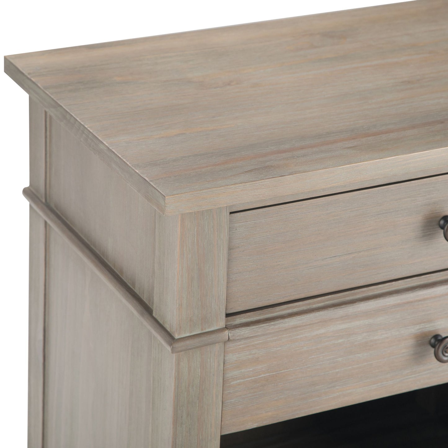 Carlton - Bedside Table - Distressed Grey image 4