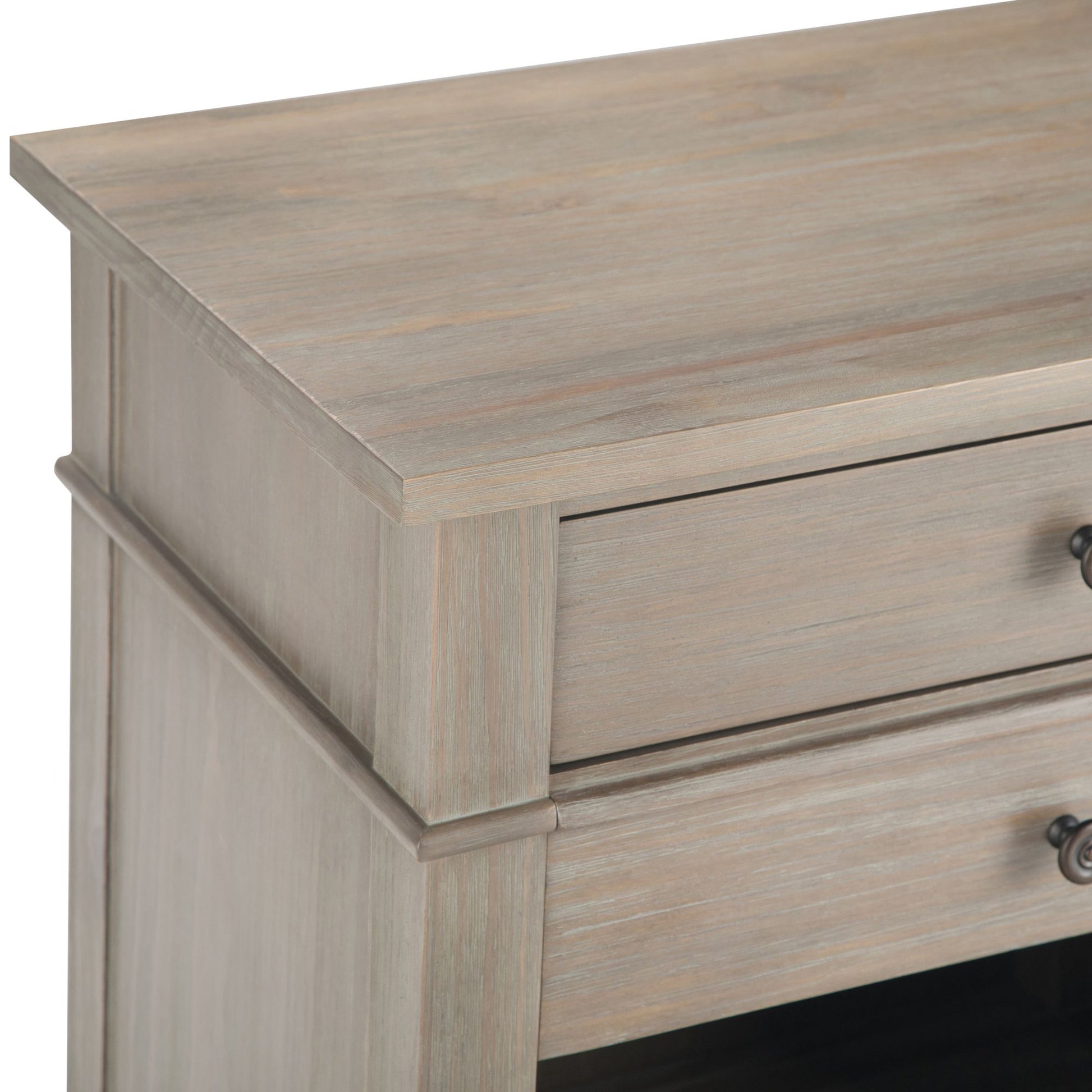 Carlton - Bedside Table - Distressed Grey image 4