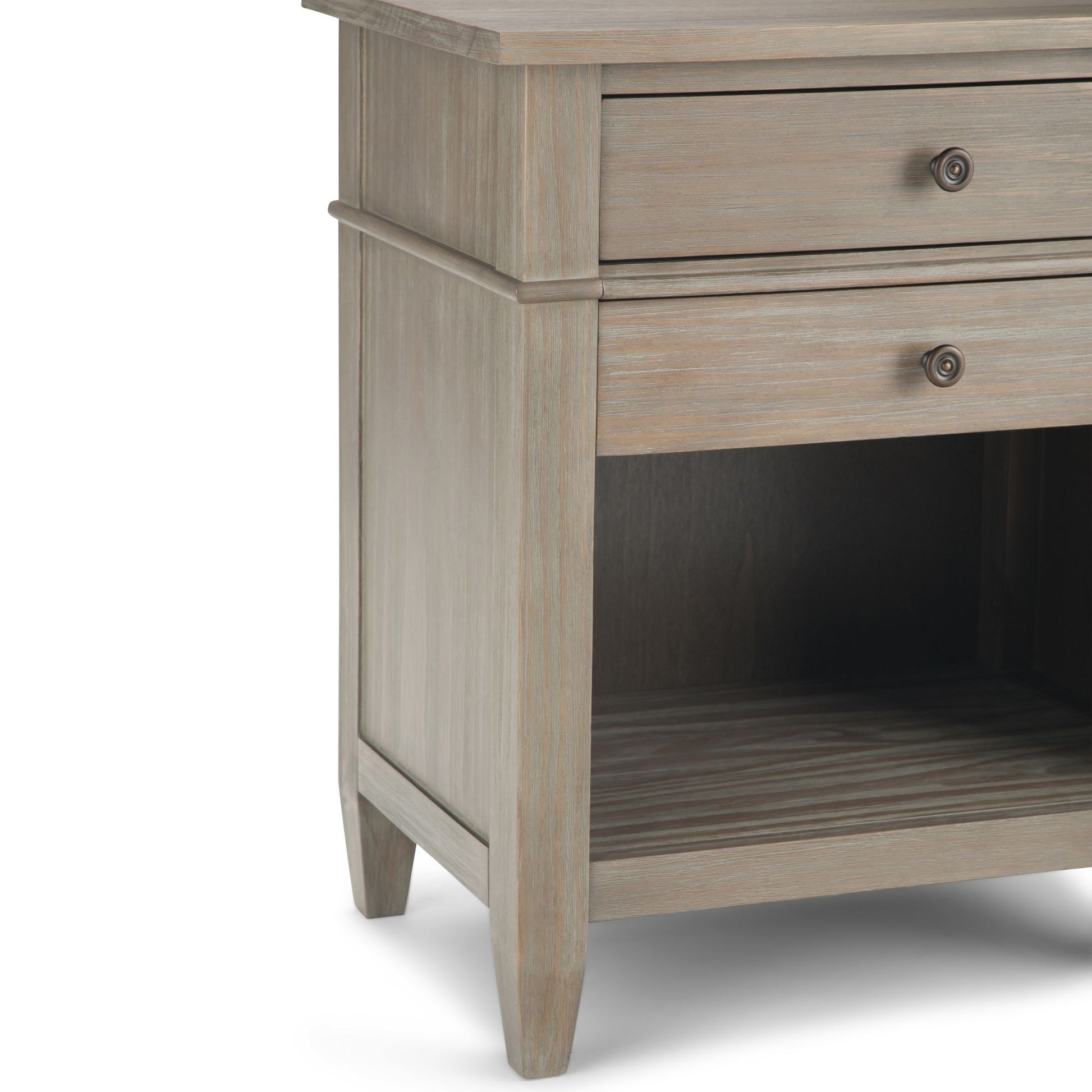 Carlton - Bedside Table - Distressed Grey image 5
