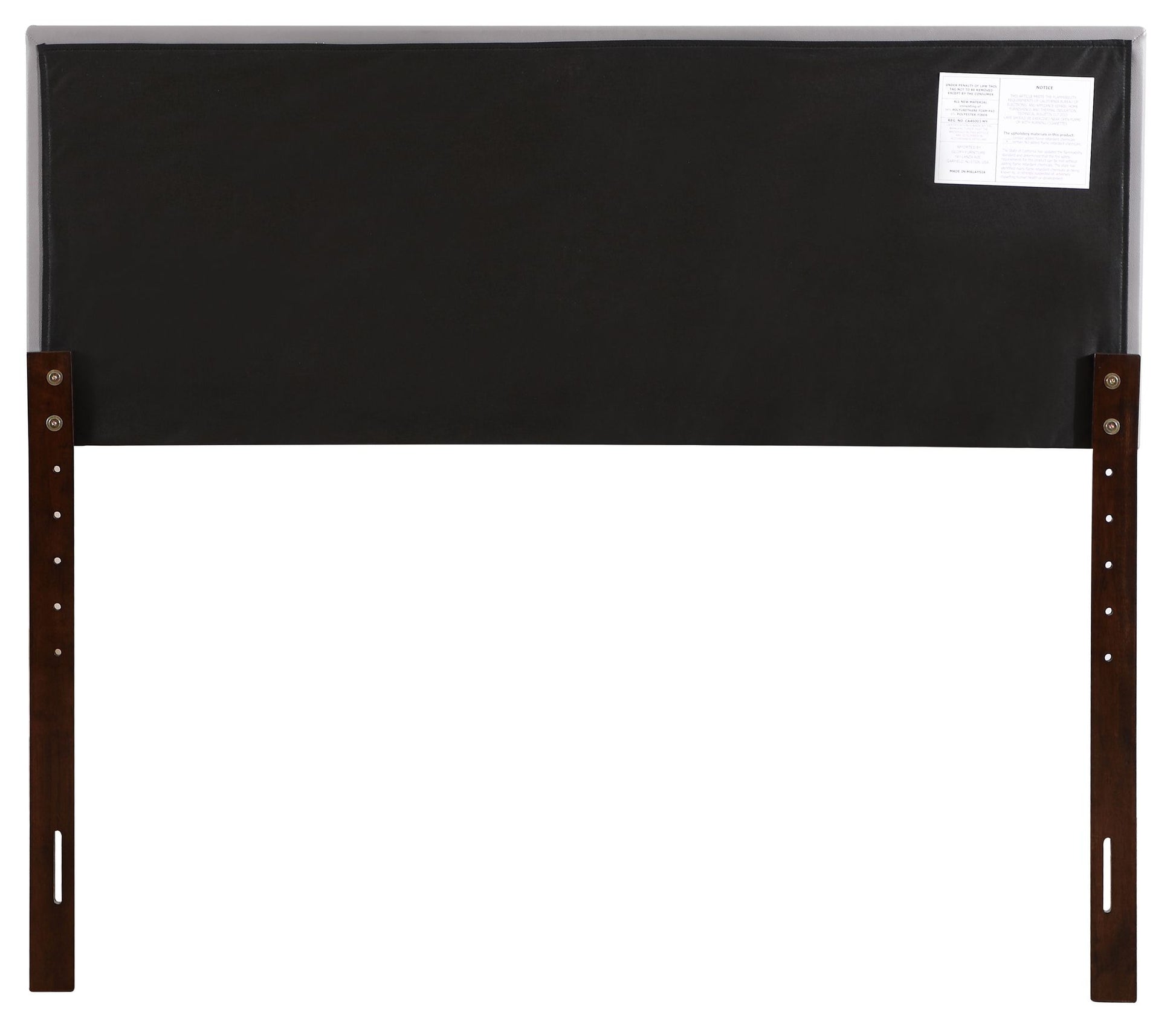 Casual Light Grey Upholstered Headboard King Size image 3