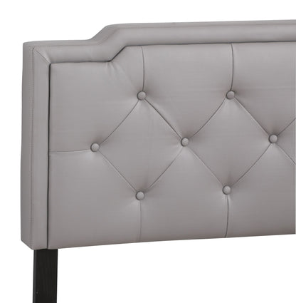 Casual Twin Bed In Light Gray image 4