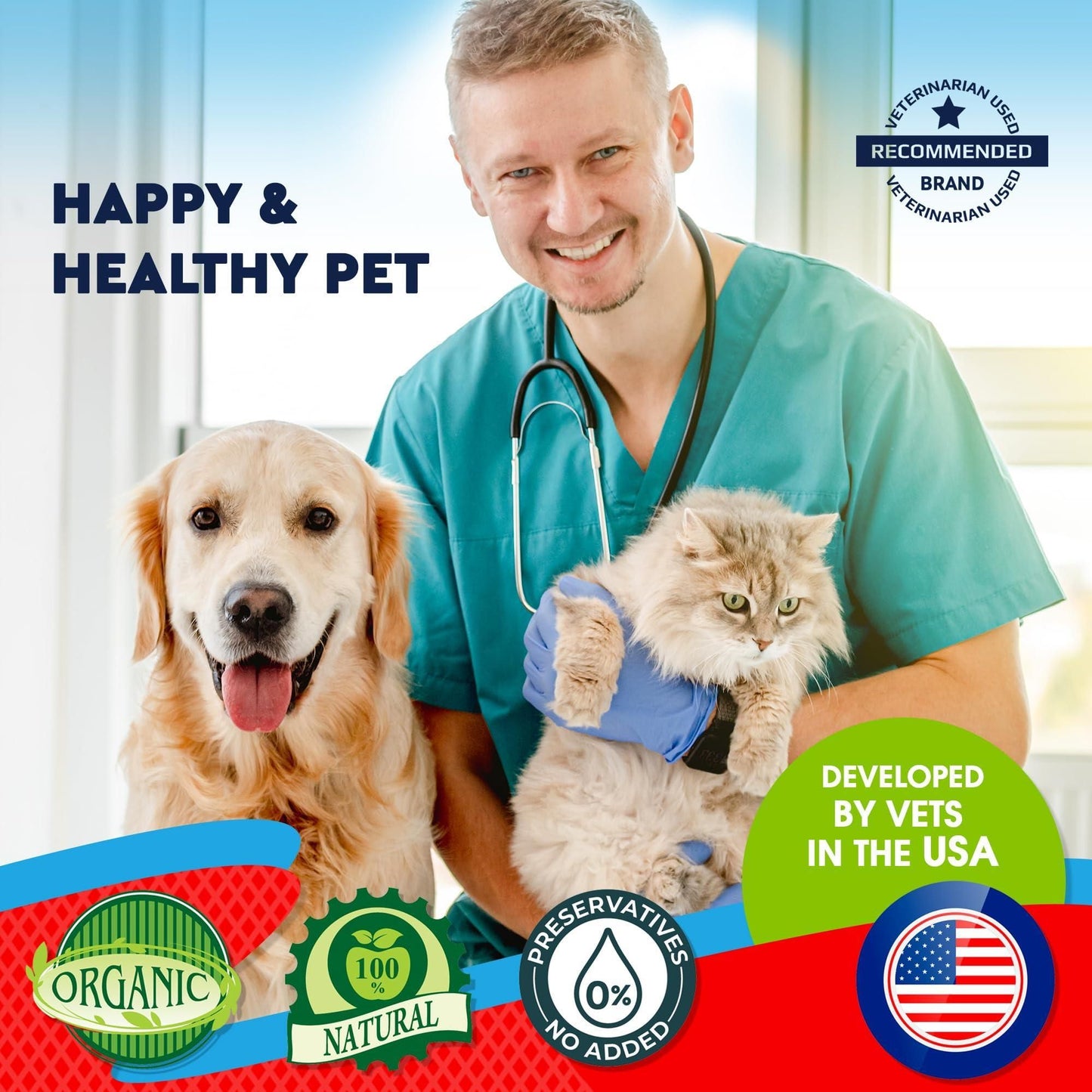 Cats and Dogs Liquid Herbal Medicine and Natural Broad Spectrum Treatment for Tapeworm Whipworm Roundworm and Hookworm P image 7