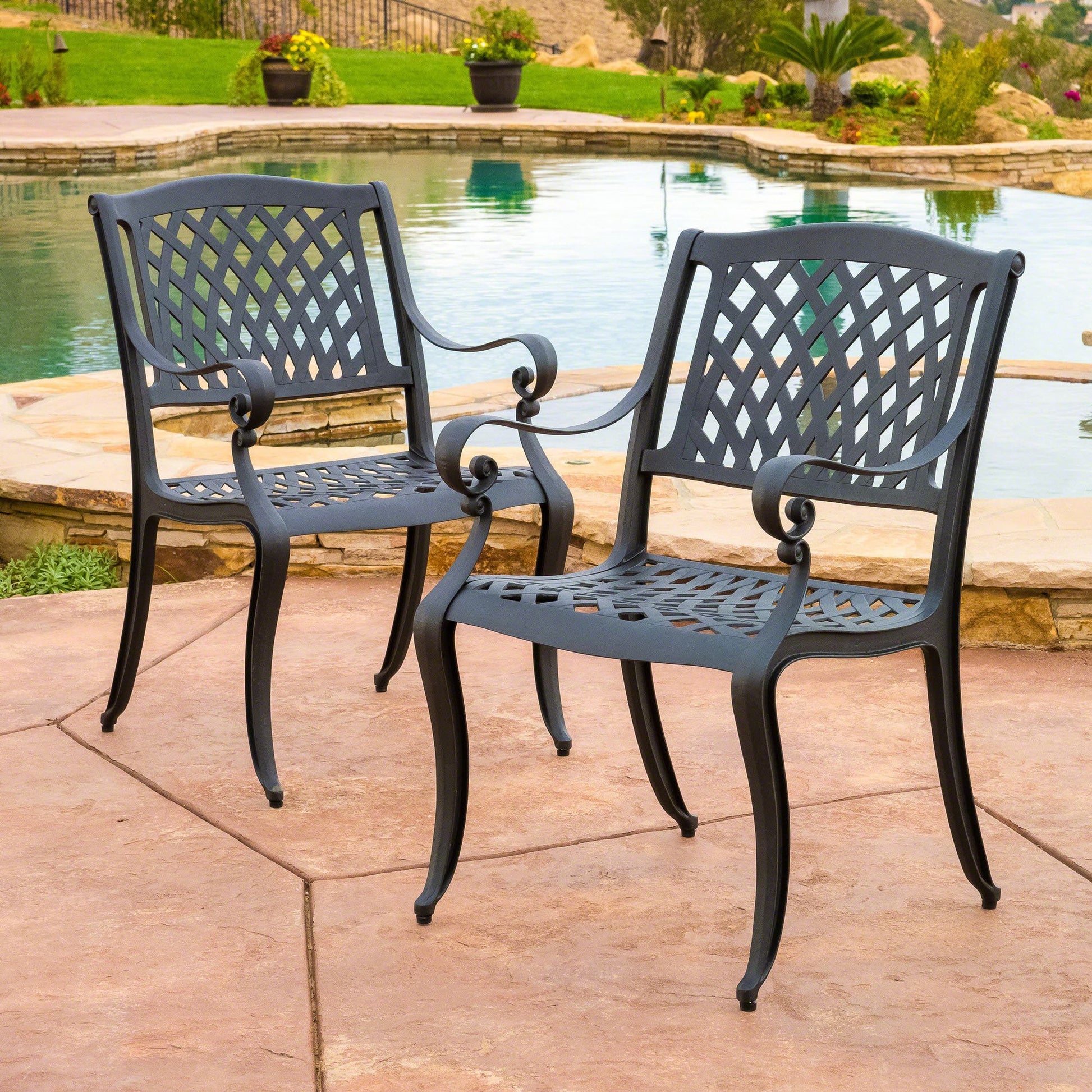 CAYMAN ARCH MESH I CHAIR(set of 2) image 2