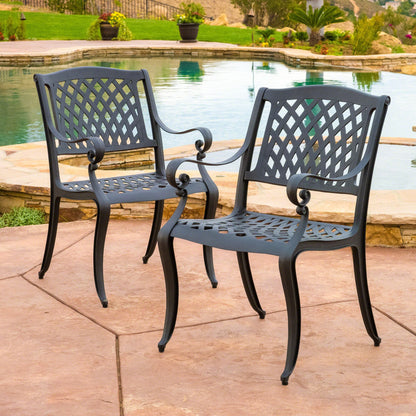 CAYMAN ARCH MESH I CHAIR(set of 2) image 2