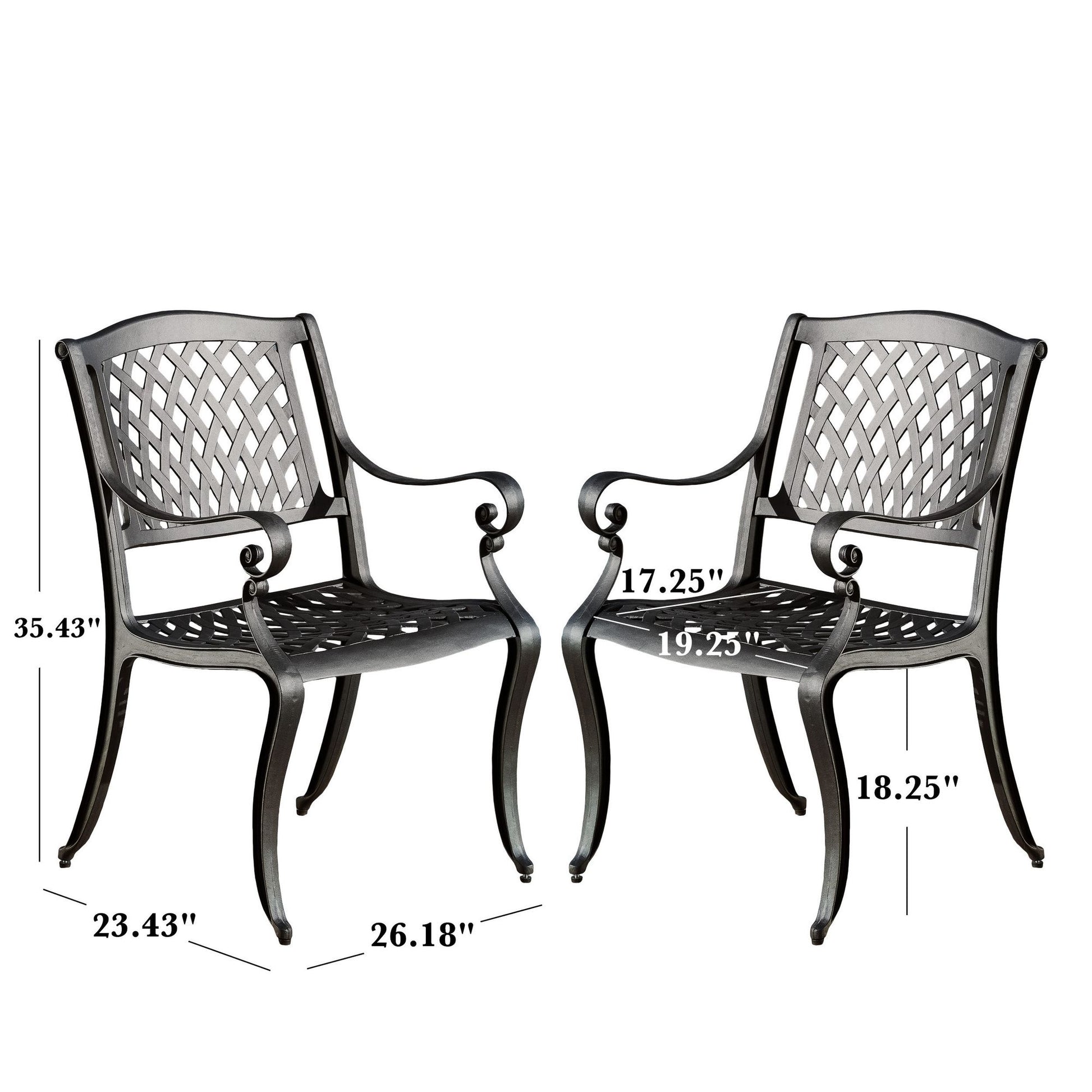 CAYMAN ARCH MESH I CHAIR(set of 2) image 6