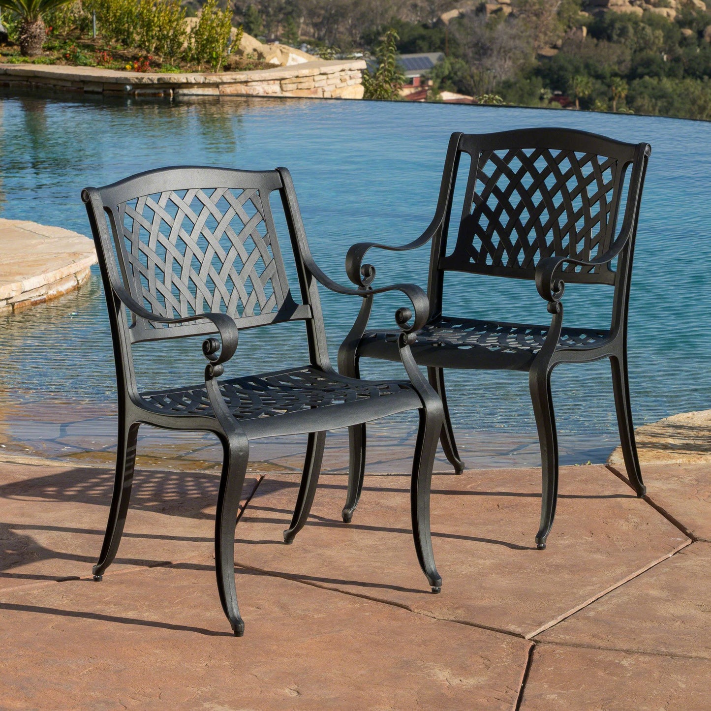 CAYMAN ARCH MESH I CHAIR(set of 2) image 1