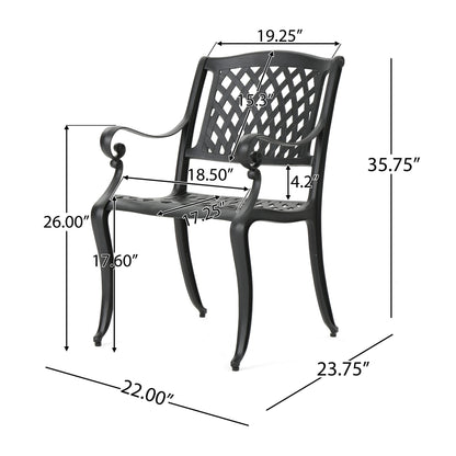 CAYMAN ARCH MESH I CHAIR(set of 2) image 7