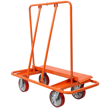 Heavy Duty Drywall Sheet Cart & Panel Dolly 3300lbs load capacity, panel service cart, 8" Polyurethane Wheel on Steel Hub image 8