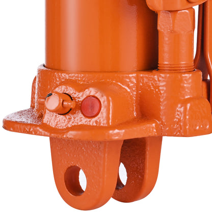 Hydraulic Long Ram Jack, 8 Ton Engine Hoist Cylinder with Air Pump and Single Piston Pump, Hydraulic Ram Cylinder Clevis Base for Engine Lift Hoists, Garage/Shop Cranes, Mechanical, Farm image 3