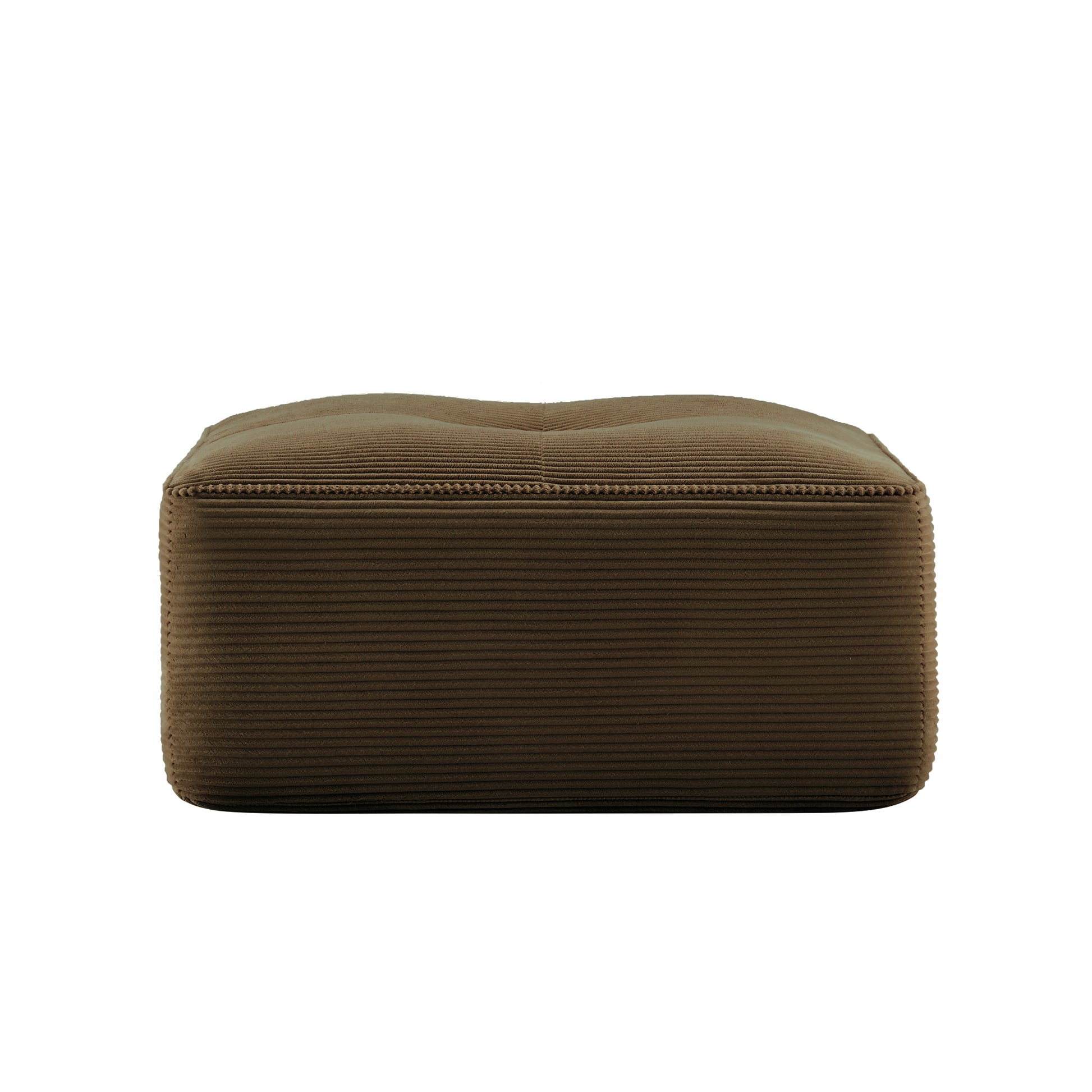 Ottoman Corduroy -Brown image 5
