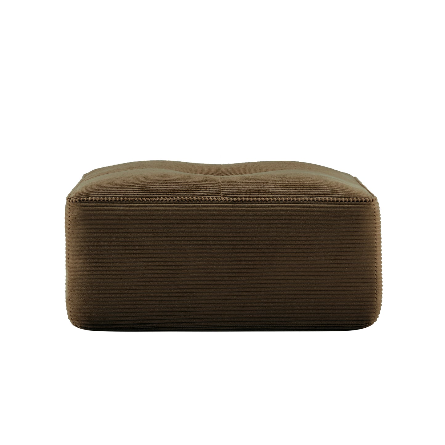 Ottoman Corduroy -Brown image 5
