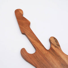 Wooden Platter - Guitar Shape