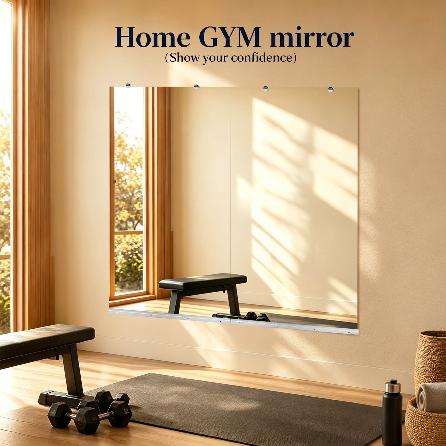 GYM MIRROR 30X48 INCH -2pcs image 9