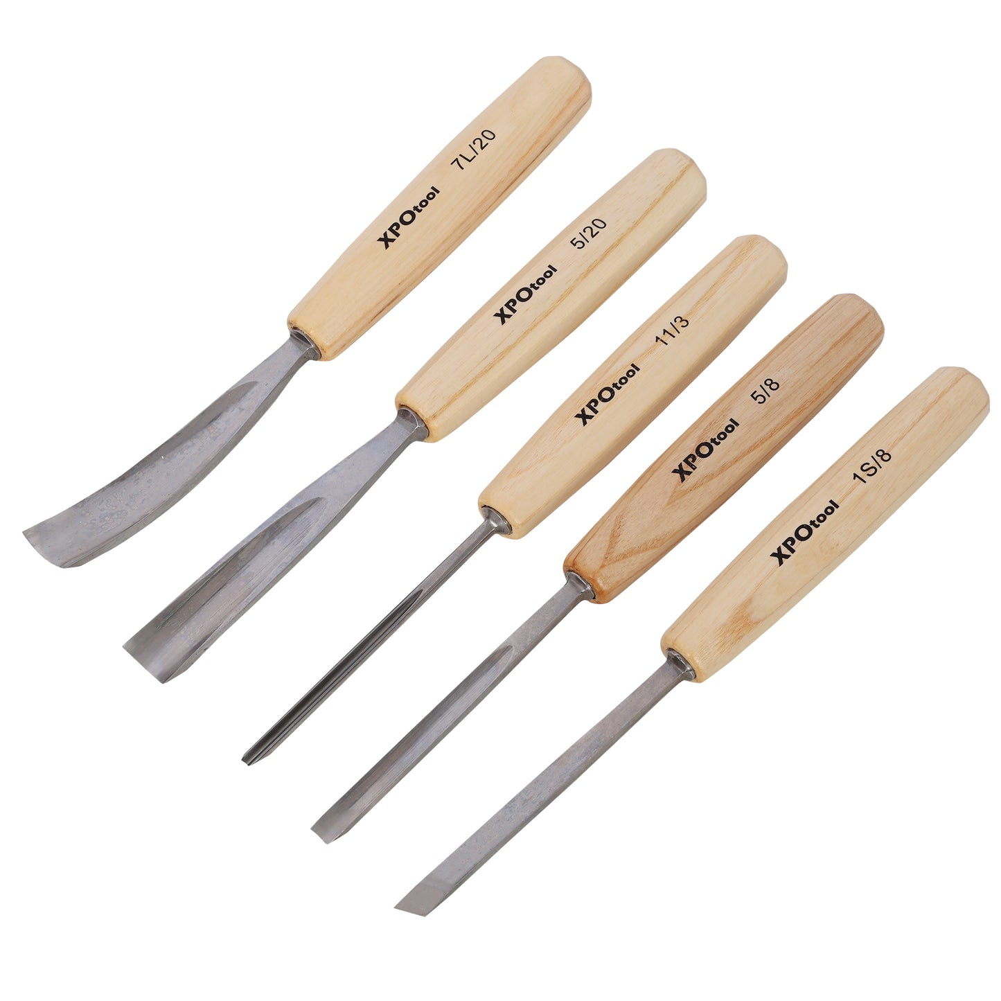 12-Piece Professional Wood Carving Chisel Set, Razor Sharp 60CRV Steel Blades Wood Carving Tools, Willow Wood Comfort Grip Handles with Canvas Storage Bag, Ideal for Beginners & Woodworking Profession image 4