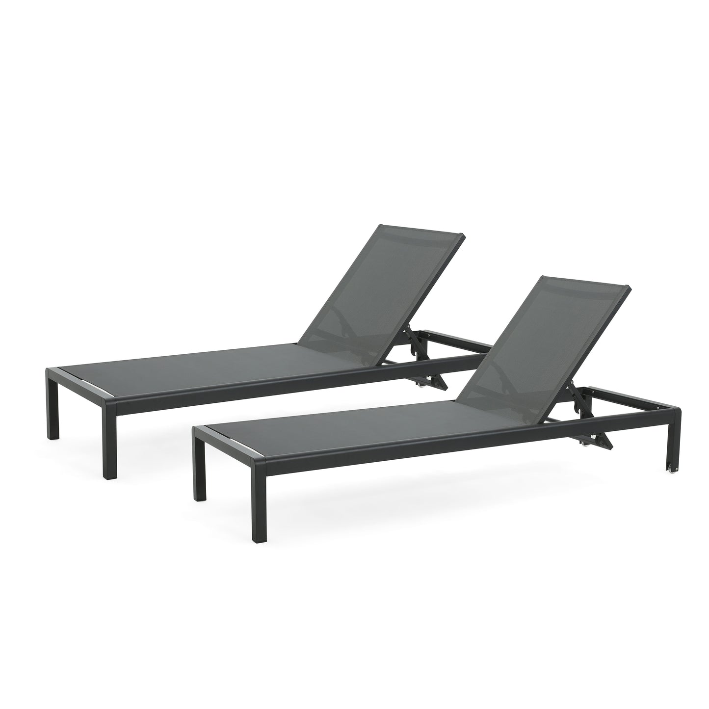 CAPE CORAL KD CHAISE LOUNGE BLK(MP2)(SET OF 2) image 3