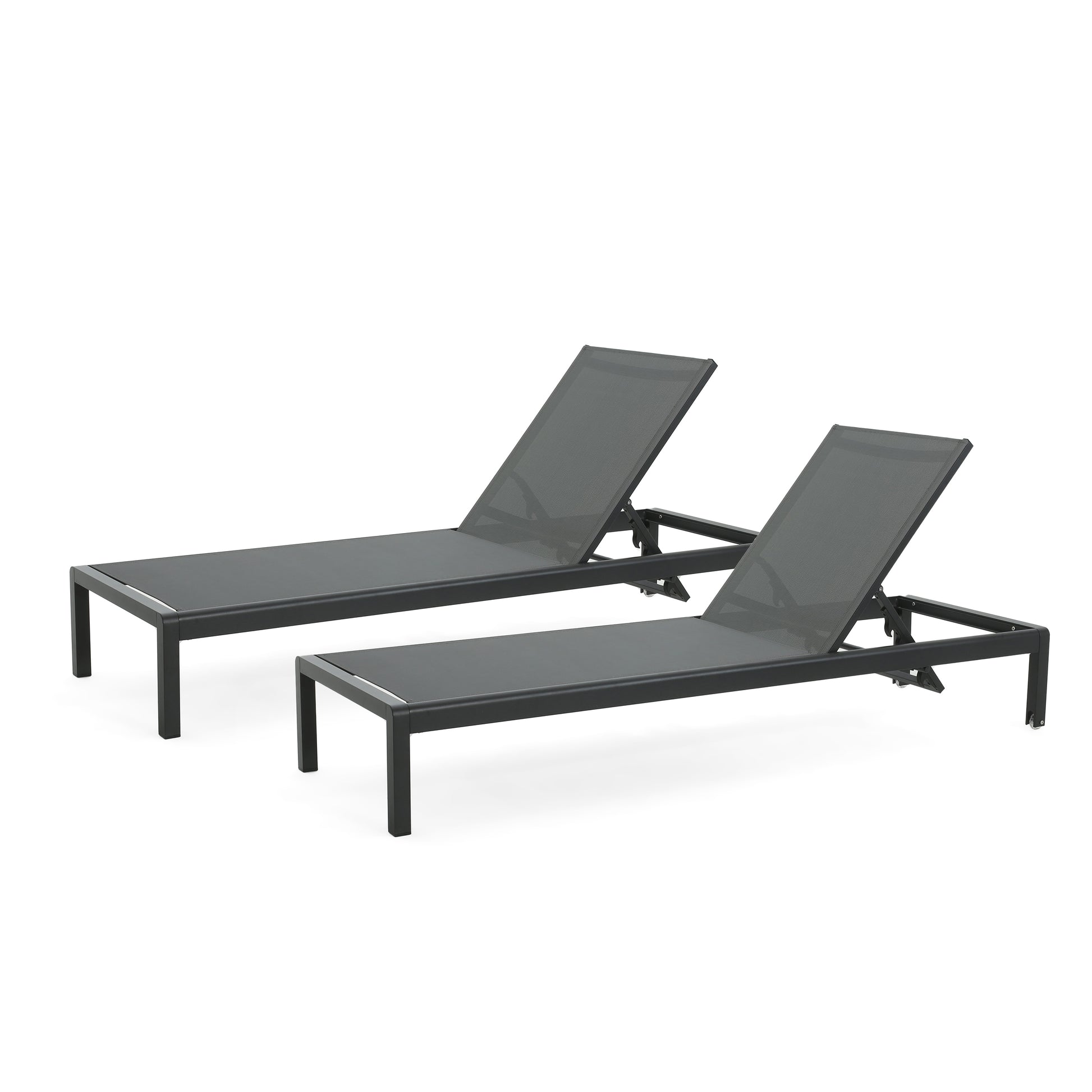CAPE CORAL KD CHAISE LOUNGE BLK(MP2)(SET OF 2) image 3