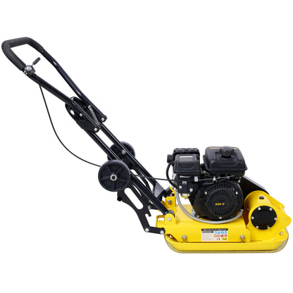2.5HP Plate Compactor Gas 79.7cc 8200N Force Construction Concrete Tamper Machine Power Paver 19.3 x 12.6" Plate,EPA compliant image 3