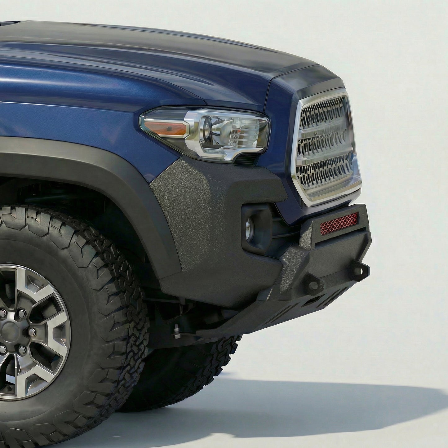 Steel Front Bumper Fit For 2016-2023 Toyota Tacoma (Excluding Tacoma TRD/ Tacoma TRD Sport Excludes winch and D-ring) image 3