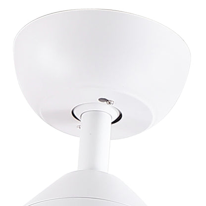 52 in. Indoor White Ceiling Fan with Intergrated LED Light Kit, Remote Control, 5 Plywood Blades and Work with Smart APP image 7