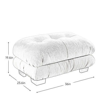 Pariss Ottoman - GREEN image 4