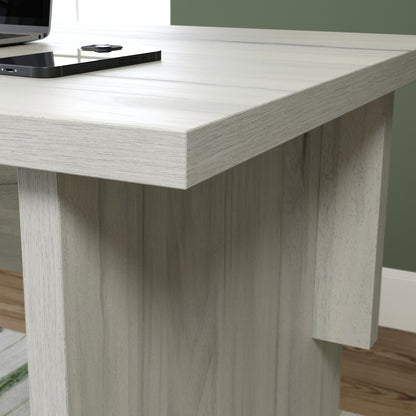 Desk with File Drawer, White finish image 11