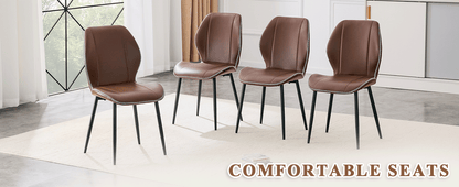 Assembly Instructions for Brown Coffee Dining Chair