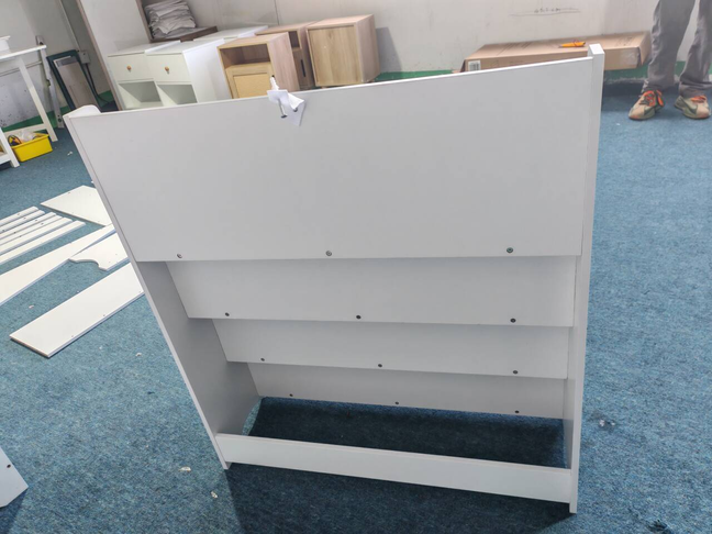 4-Tier Kids Bookshelf, Toddler Book Display Shelves, Helps Keep Bedrooms, Playrooms, and Classrooms Organized,White image 12