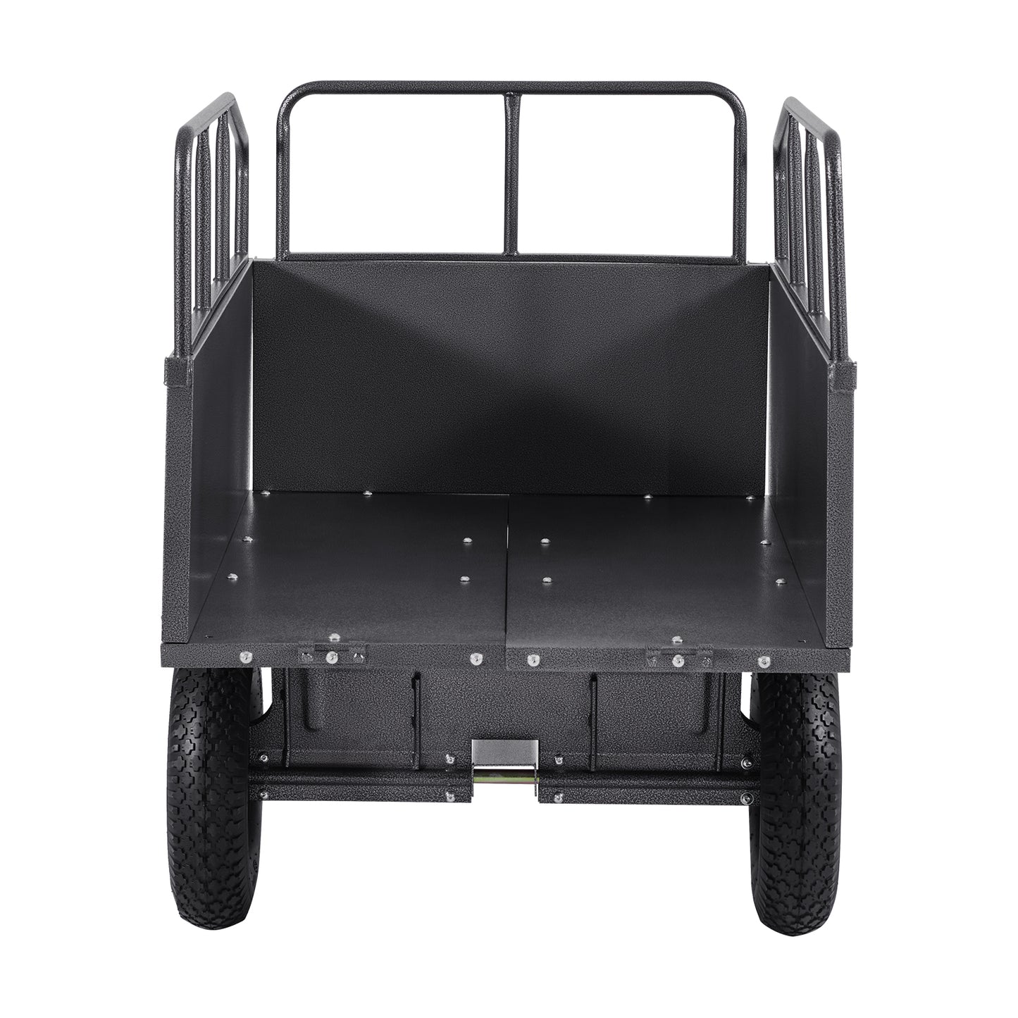 Steel Dump Cart 17 Cu. Ft 600LB for ATV/UTV Trailer Tow Behind Heavy Duty image 8