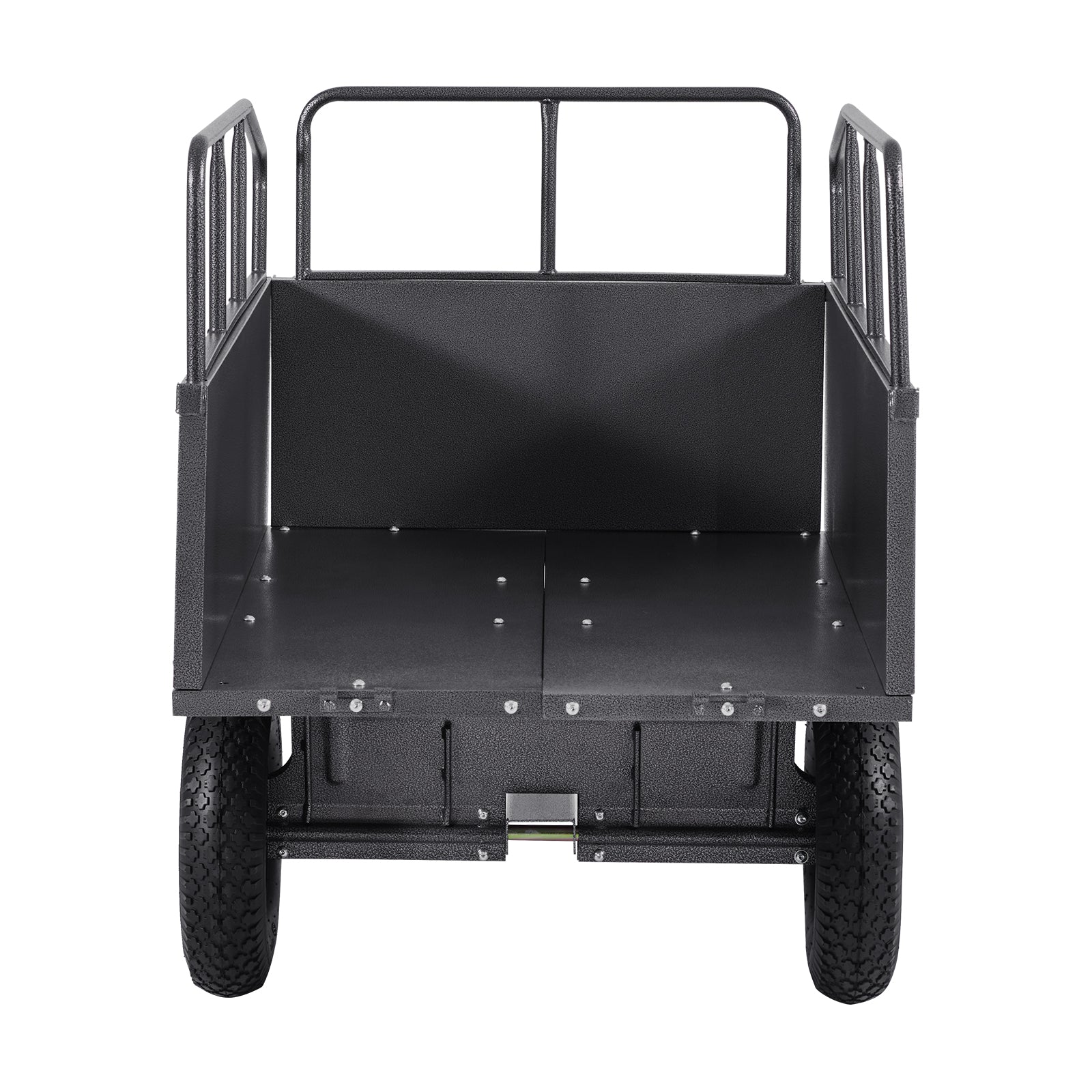 Steel Dump Cart 17 Cu. Ft 600LB for ATV/UTV Trailer Tow Behind Heavy Duty image 8