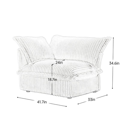 Koala Sofa LSF W/1 Pillow -Camel image 12