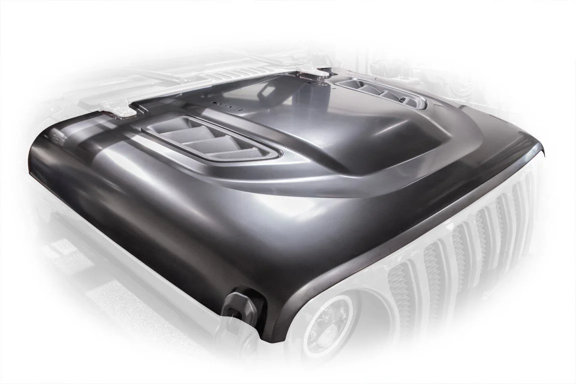 10th Anniversary Engine Hood For Jeep Wrangler JL 2018+ and Jeep Gladiator JT 2020+ (not fit for JL 392 and JT Mojave) image 1