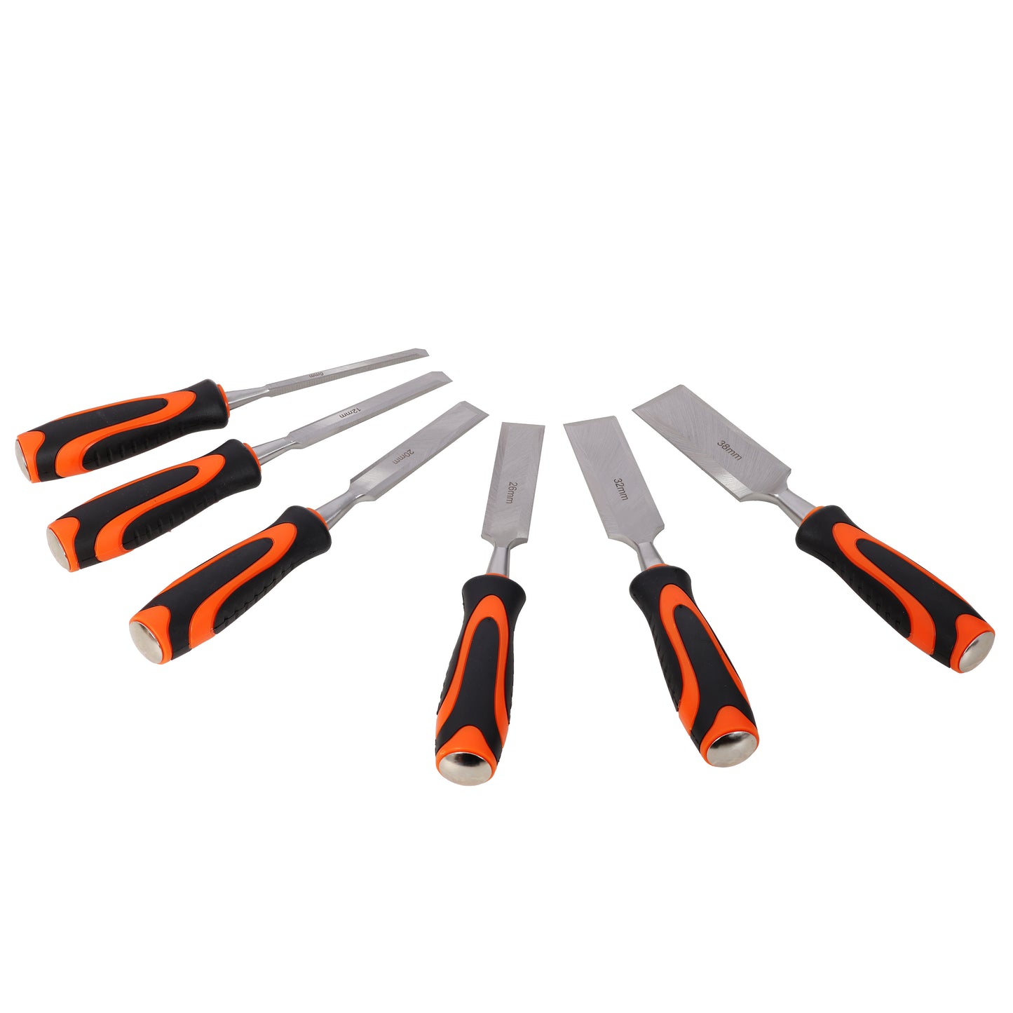 10Pcs Premium Wood Chisel Set – 6 Wood Chisels, 1 Honing Guide, 1 Sharpening Stone & 2 Carpenter Pencils,45# Carbon Steel Blades image 5
