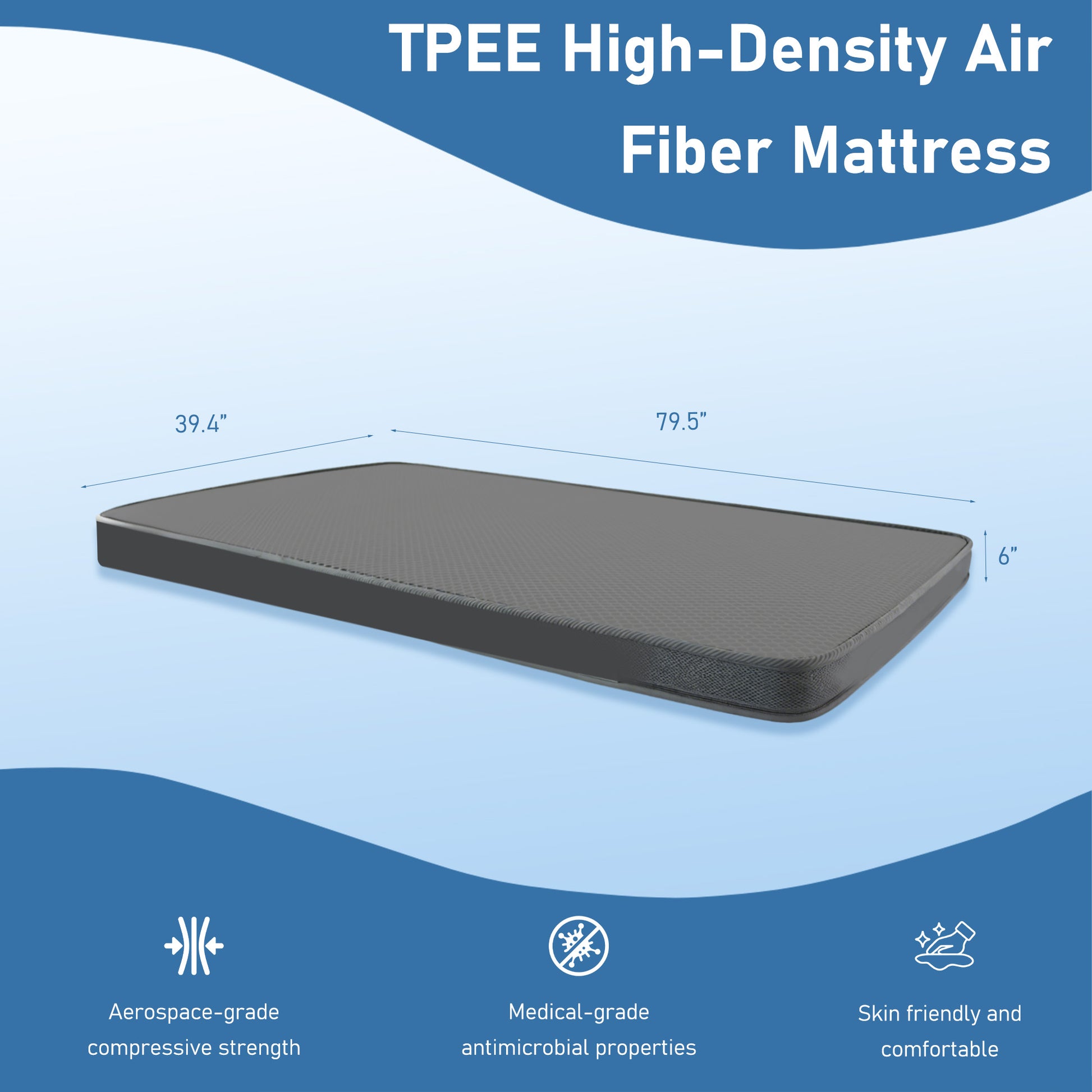 Full Electric advanced 3-function bed for home care & hospital ICU comes with a high-density air fiber mattress, remote control, IV pole and lockable silent casters- 83" x 42.5"-FDA image 6