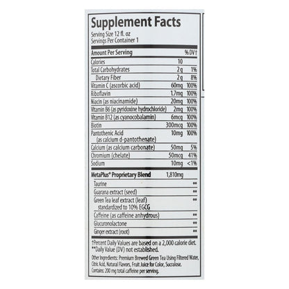 Celcius Live Fit Peach Mango Non-carbonated Green Tea - Case Of 12 - 12 Fz image 2