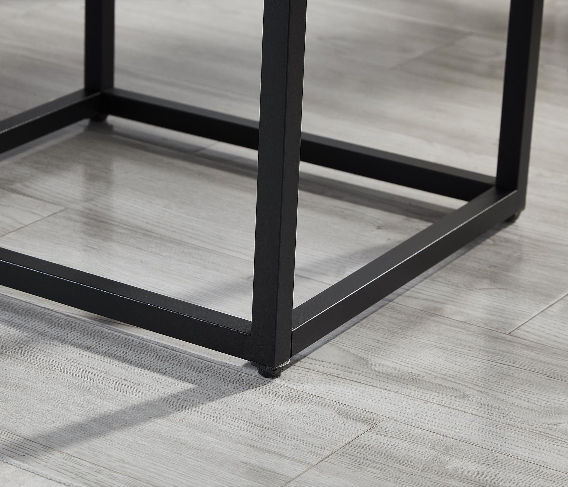 Celestial Contemporary Storage End table, Gray image 5