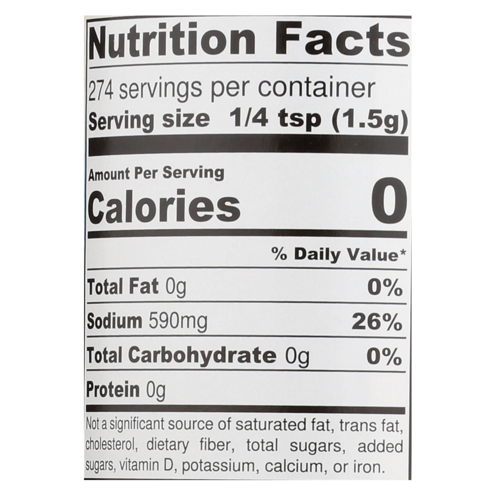 Cerulean Seas Sea Salt - Fine - Case Of 12 - 14.5 Oz image 3