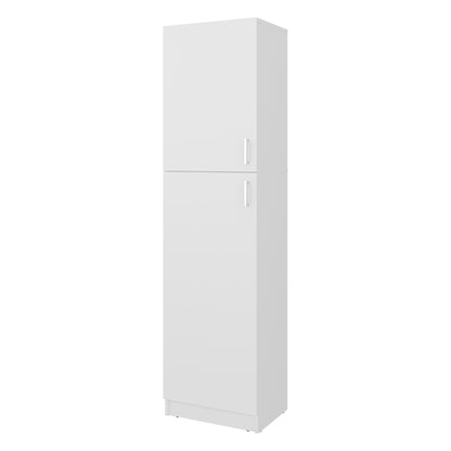 Core Norwick Pantry Cabinet – Modern Tall Storage Organizer with Open Shelves for Living Room & Home Office image 5