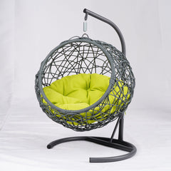 Cozy Cat Swing Bed with Stand & Cushion for Indoor Relaxation